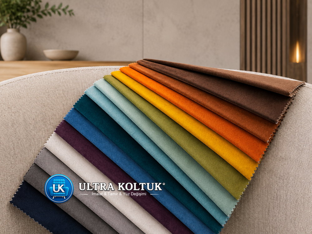 Koltuk ve Minder Kumaş Seçimi Ultra Koltuk